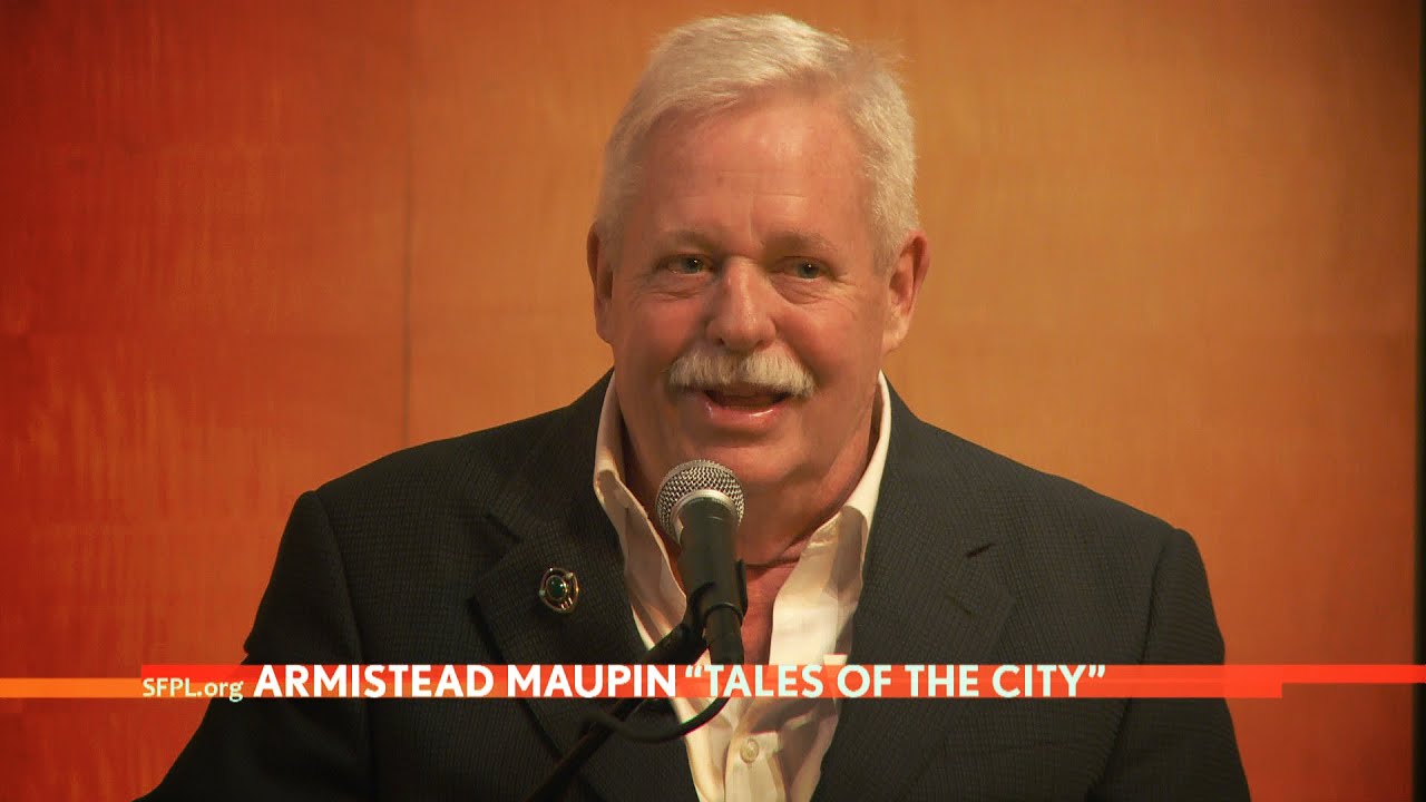 Armistead Maupin at the San Francisco Public Library