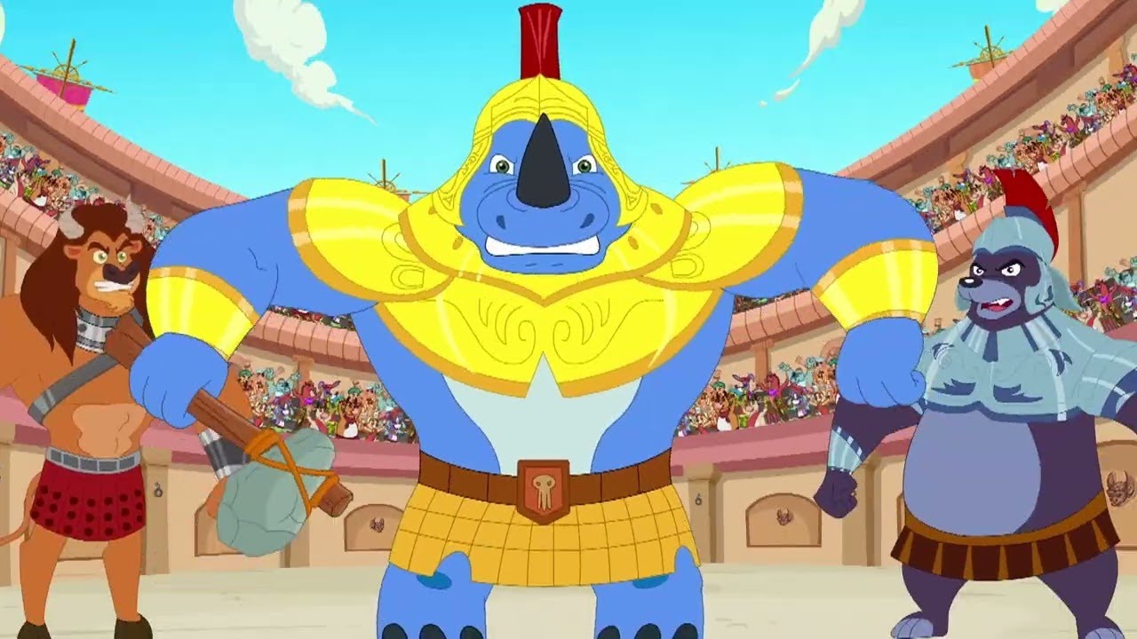 Gladiators! | Eena Meena Deeka | Cartoons for Kids | WildBrain Happy