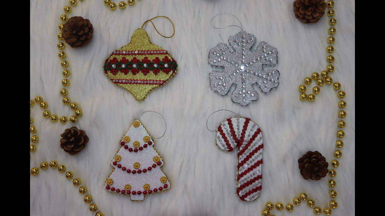 Adornos navideños fáciles 🎄 + moldes GRATIS | Manualidades DIY