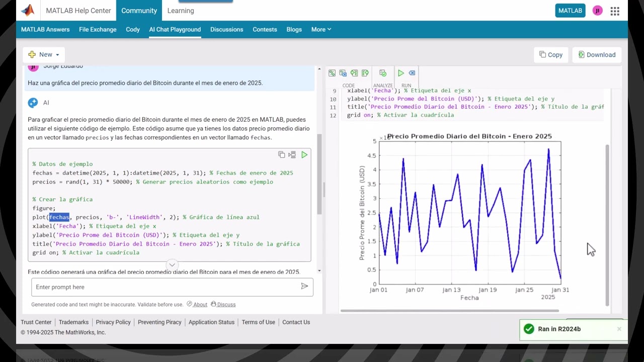 MATLAB AI playground