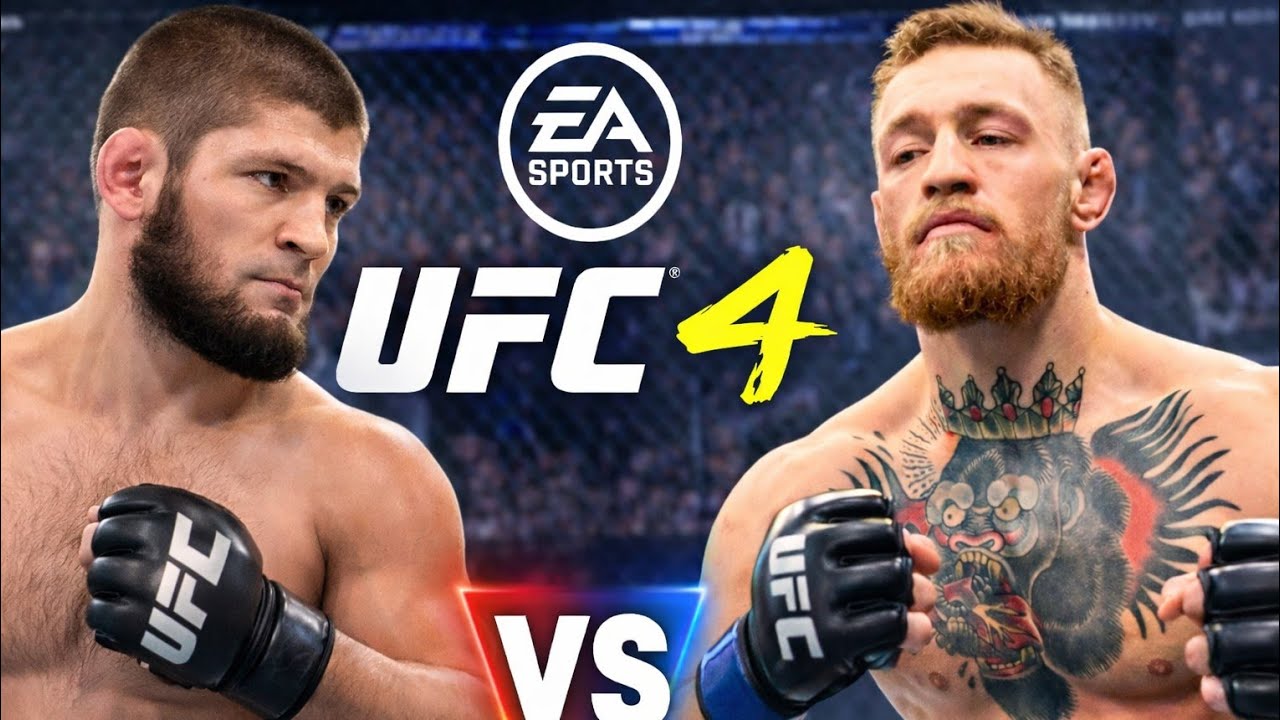 😱 McGregor vs Khabib – The MOST BRUTAL Fight! | UFC 4 Gameplay