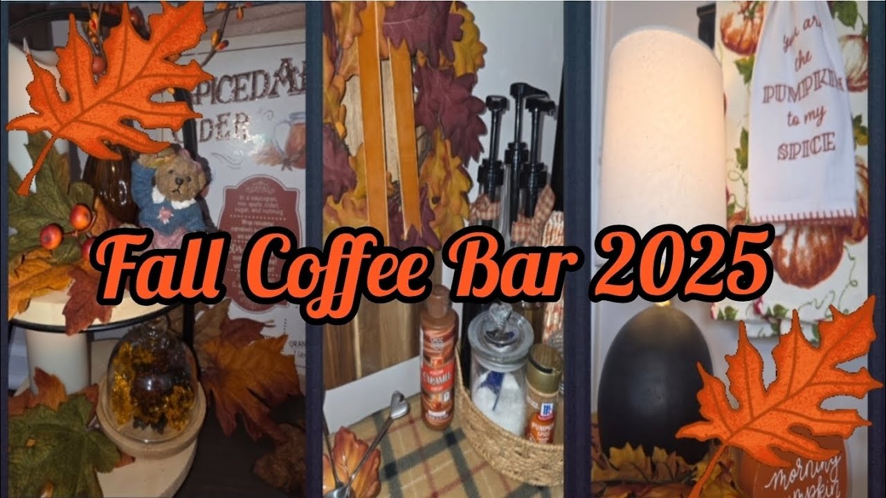 Cozy Coffee Bar & Fall Tree 2025 (Bookstore/ Boutique Coffee Bar) 