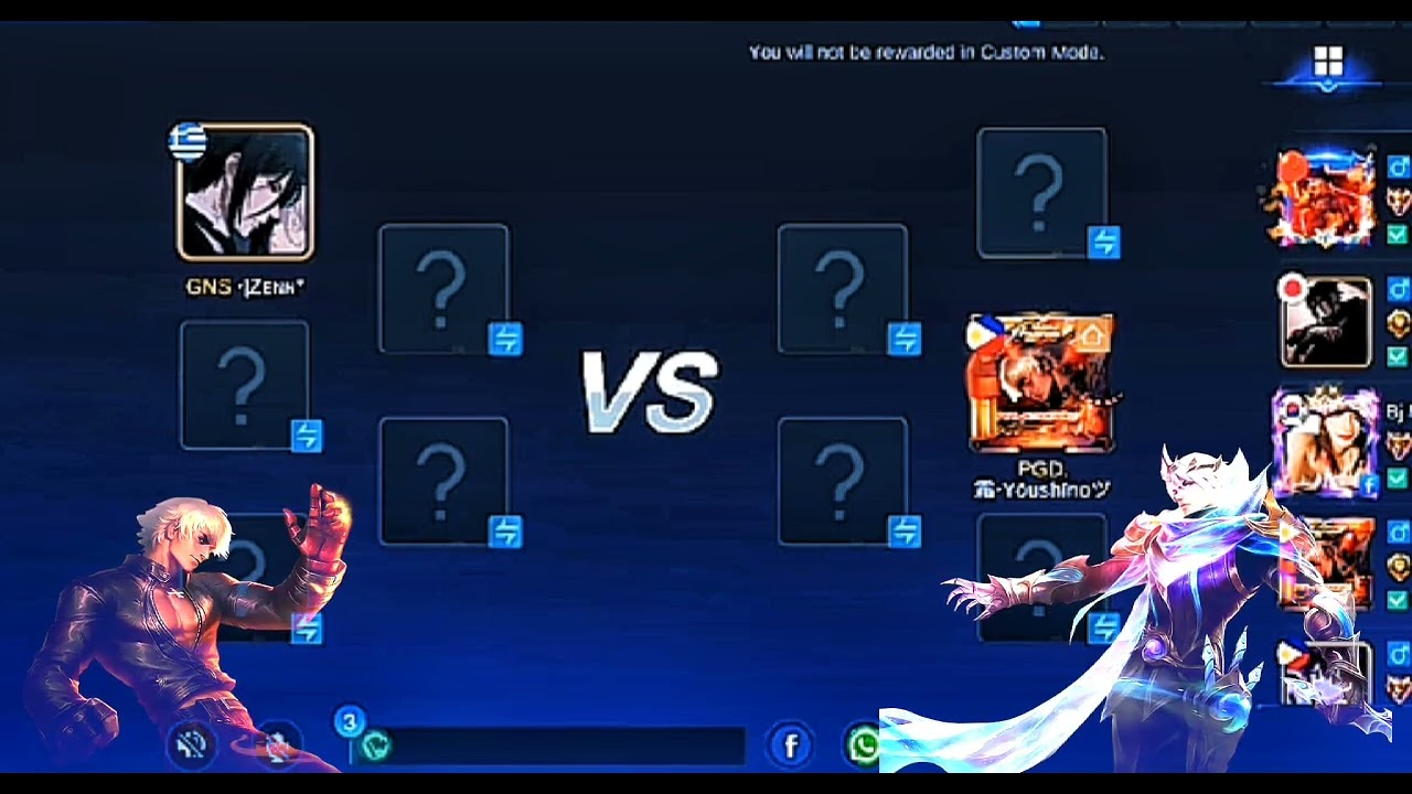 Youshino VS Sasori 1v1 Gusion.. 