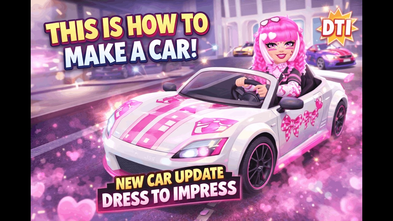 THIS Is How to Make a CAR in Dress to Impress 🚗💖