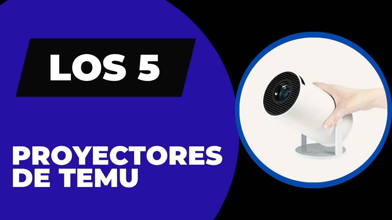 Las 5 Mejores Proyectores de Temu 2025