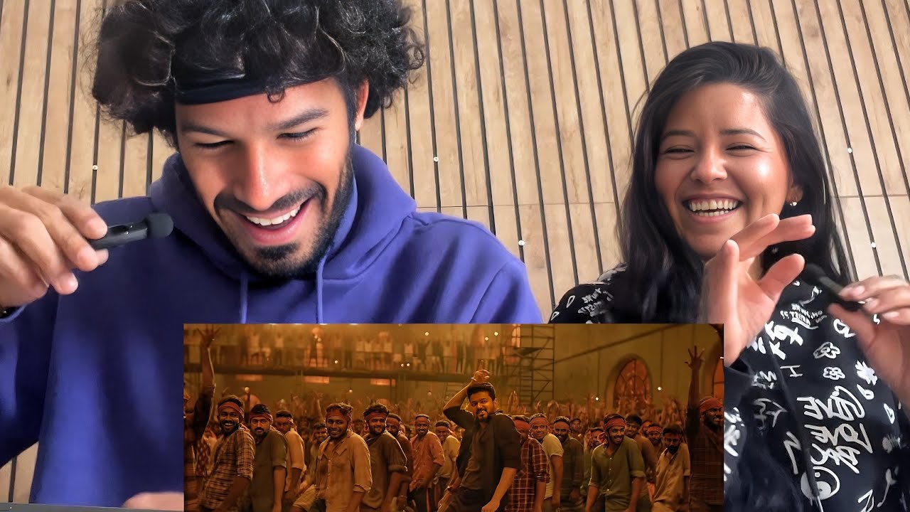 REACTION to LEO - Naa Ready Song Vídeo | Thalapathy Vijay • LATIN COUPLE REACTS