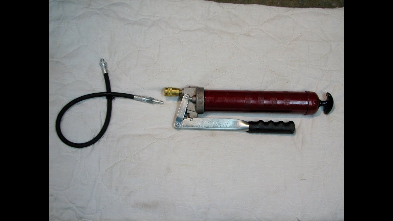 Grease Gun quick connect pressure test out to 10,000 PSI