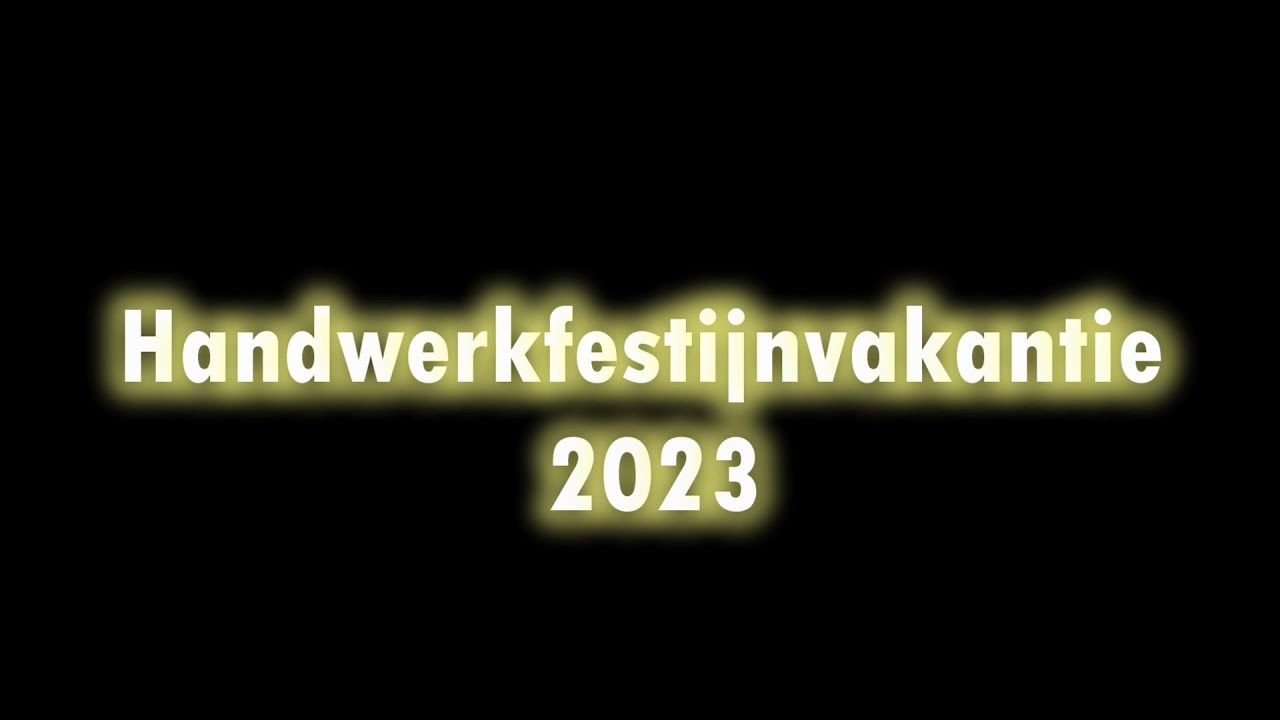 Vlog 102: Handwerkfestijnvakantie 2023