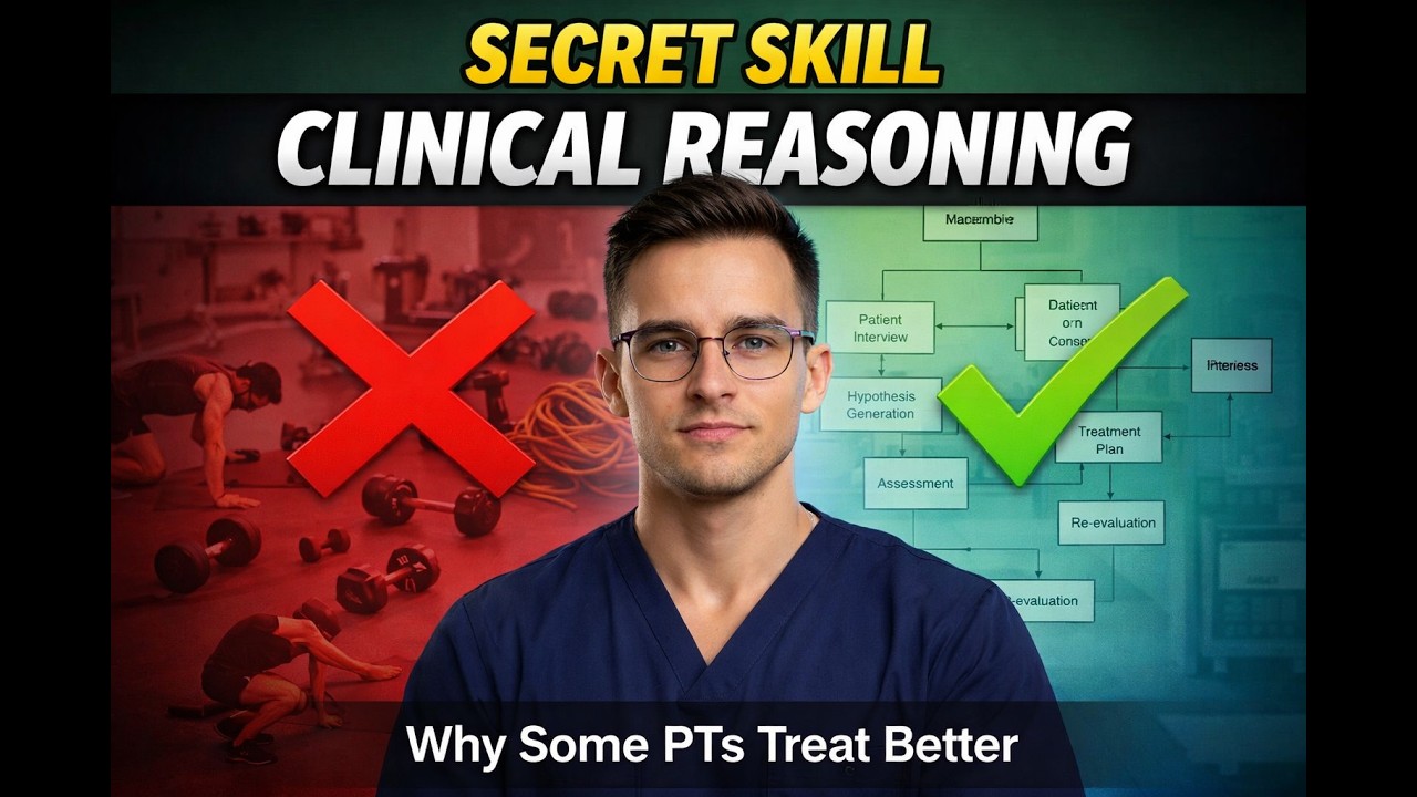 Why Do Some Physical Therapists Treat Better? The Secret Is Clinical Reasoning