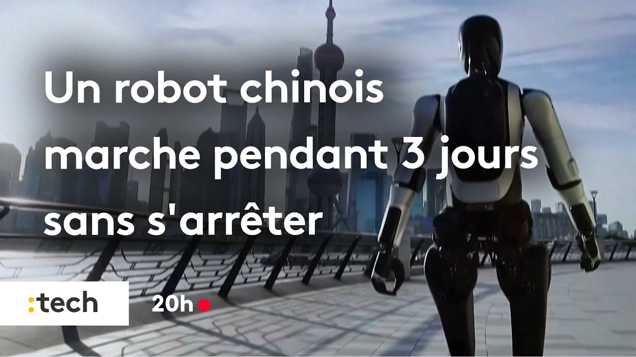 Un robot chinois marche pendant 3 jours sans s'arr&ecirc;ter