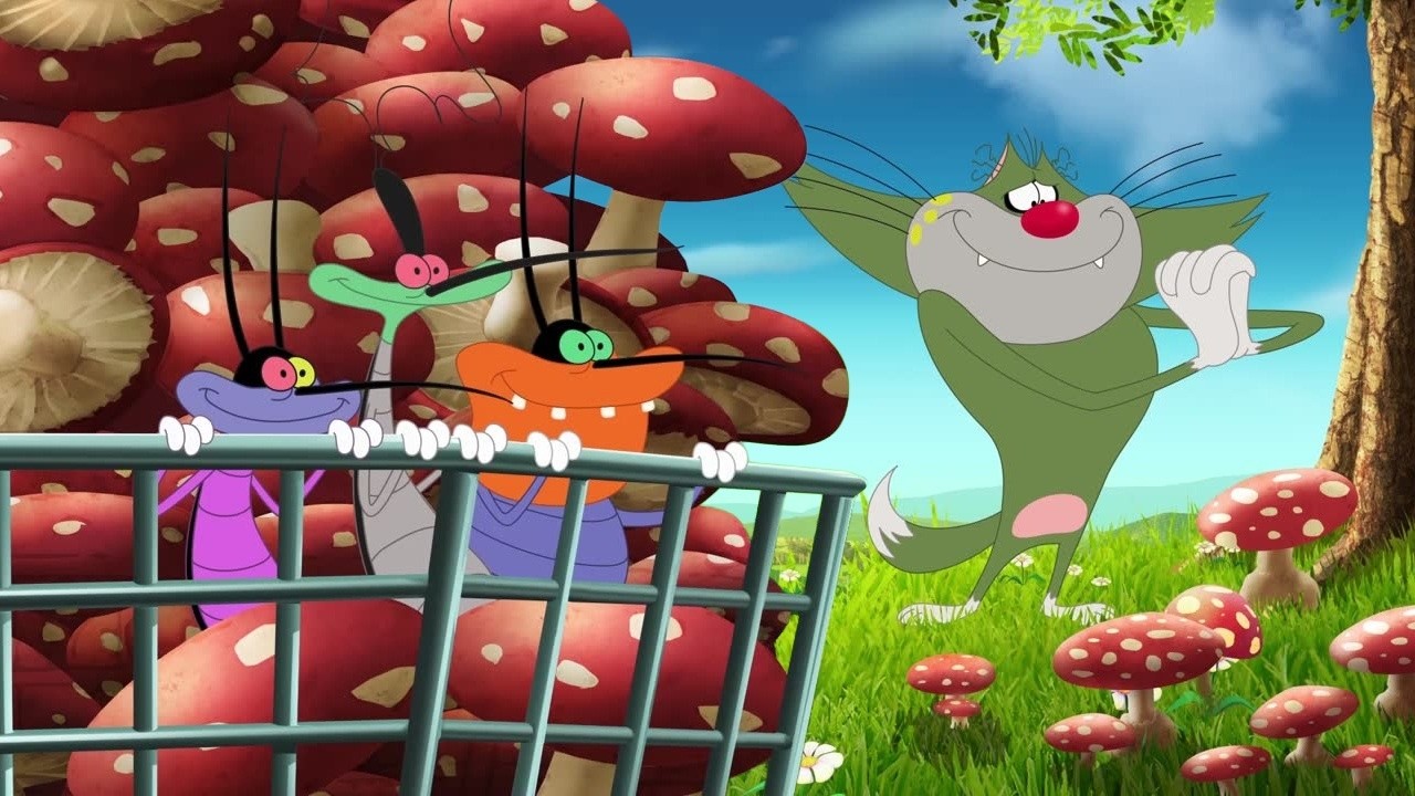 Oggy and the Cockroaches - Mushroom Season! | BEST CARTOON COLLECTION | New Episodes in HD