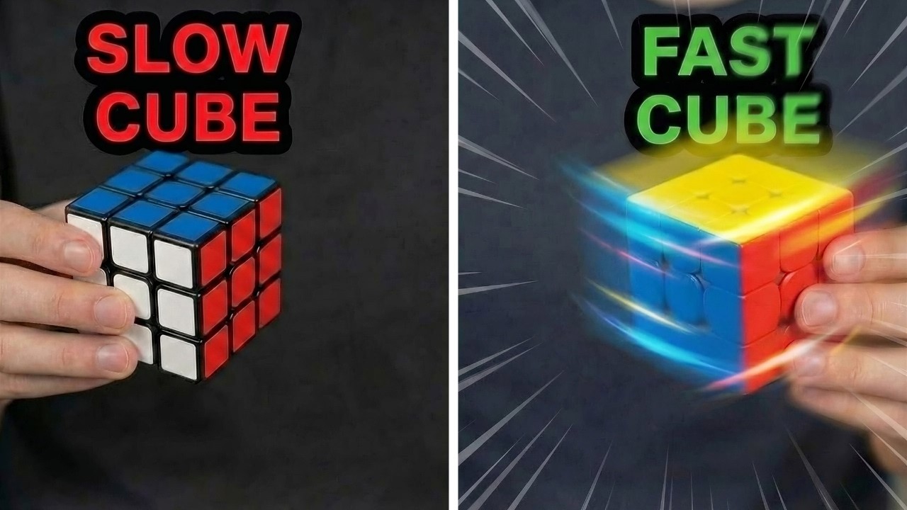 Are slow or fast cubes actually better?