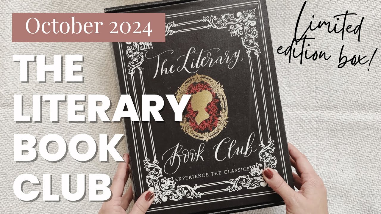 LIMITED EDITION Literary Book Club Box - October 2024