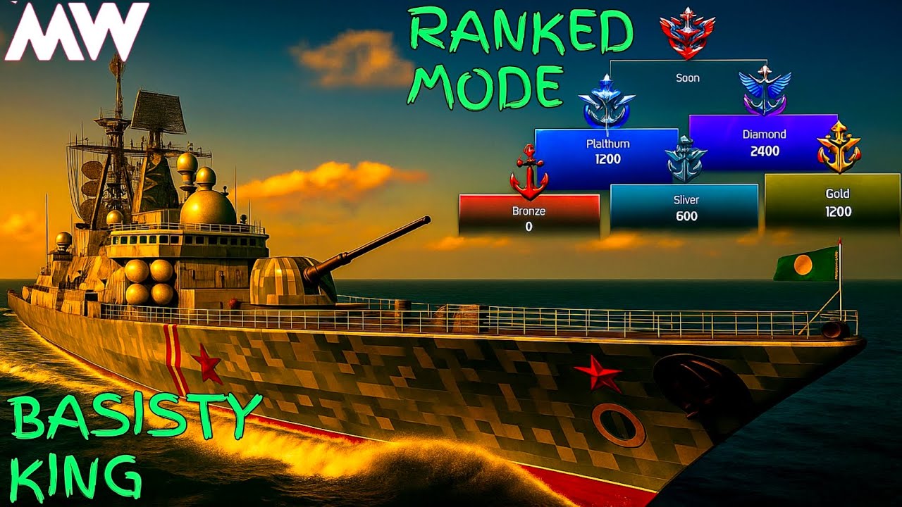 Rank Push Easy? 😎Just Use RF Basisty Like This! - Modern Warships