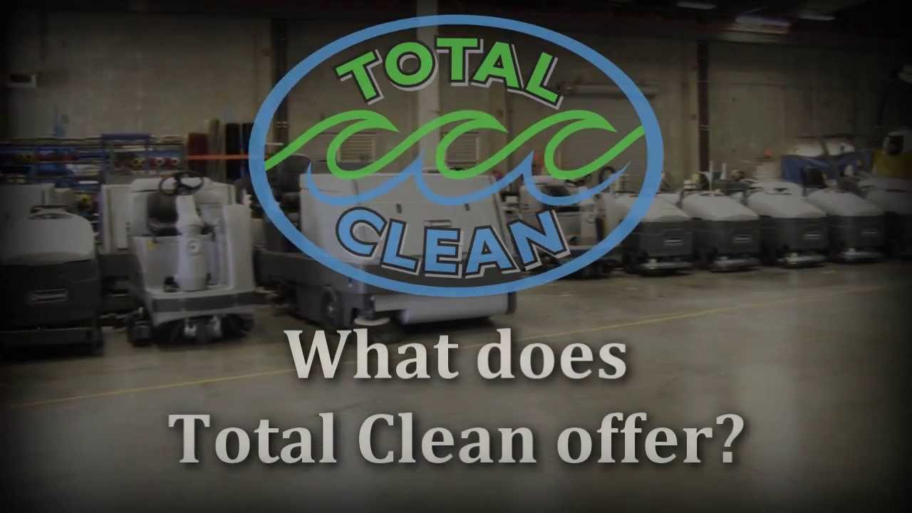 Floor Scrubbers, Industrial Sweepers by Total Clean Equipment