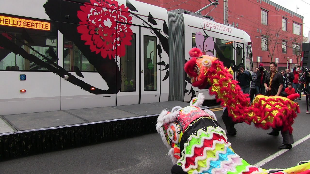Lunar New Year and Seattle First Hill Streetcar Celebration 2-13-16
