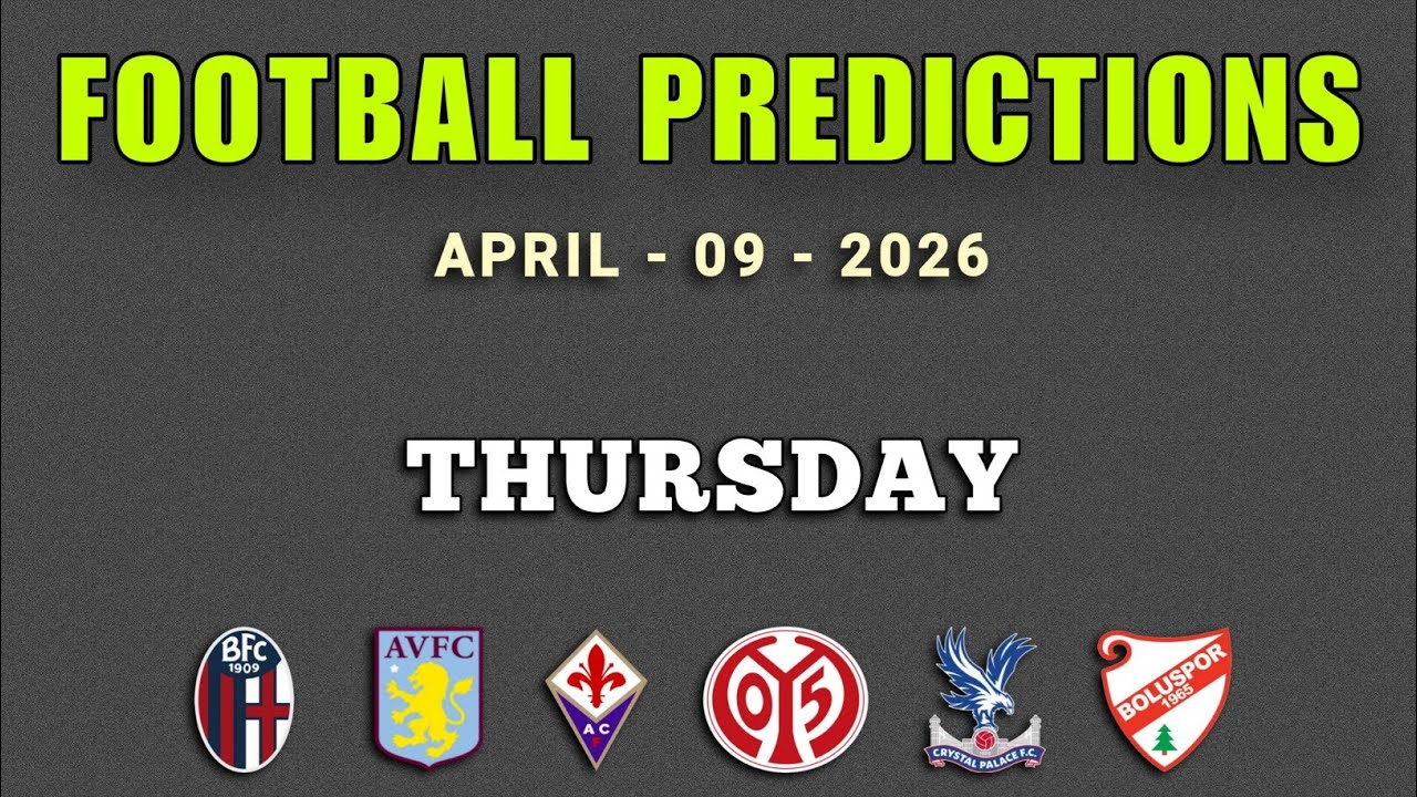 FOOTBALL PREDICTIONS TODAY | Europa League | Conference League | GoalIQ, #footballprediction
