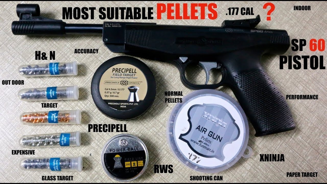 Best Pellets For Precihole SP60 Aries Air Pistol - H&N vs Precihole ?