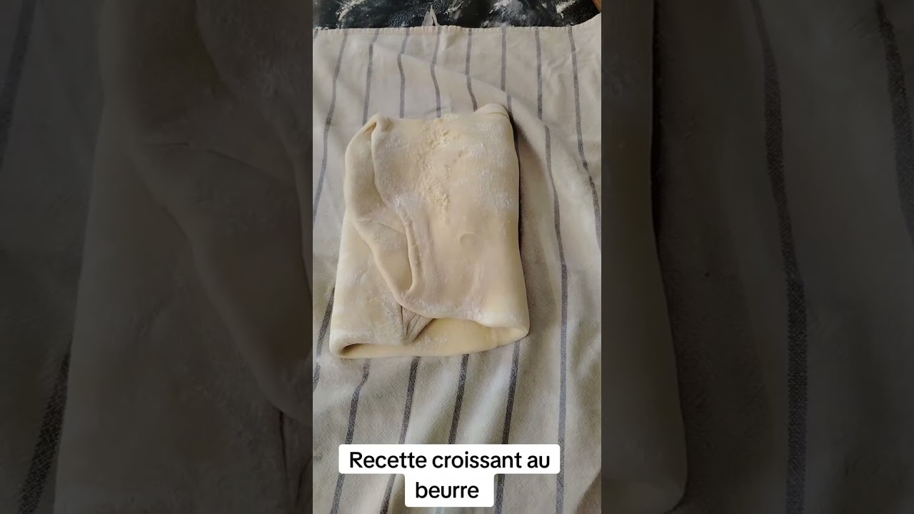 Recette croissant au beurre #croissant #beurre #petitdej #bangers 