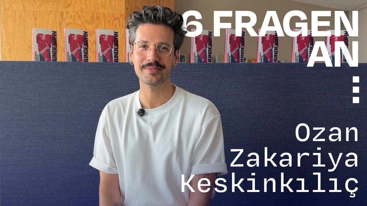 6 Fragen an Ozan Zakariya Keskinkılı&ccedil; zu seinem Roman &raquo;Hundesohn&laquo;