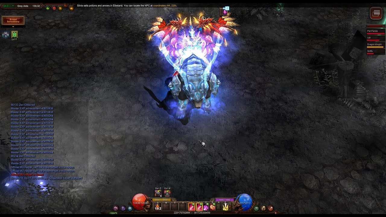 Grow Lancer SmokeGL Lv.1200 Solo Gray Aida - Showing Itens and Builds MU Online Alfheim S19 Part-1