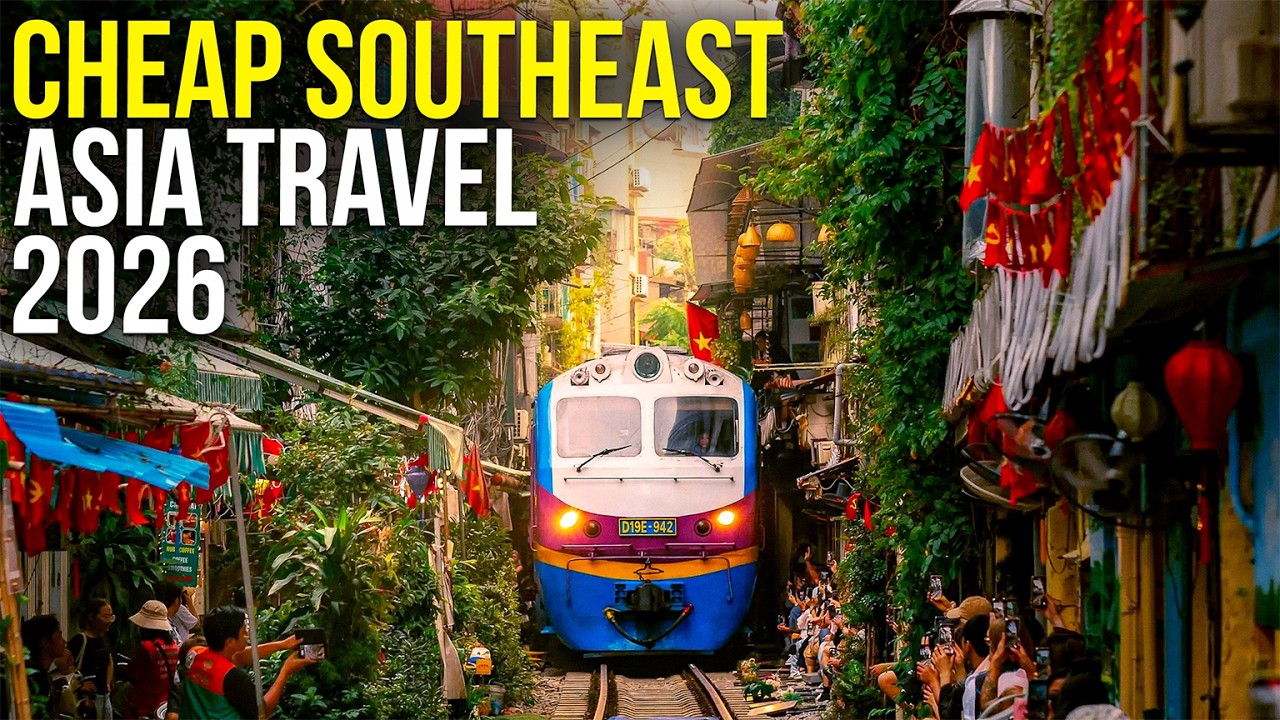 10 UNBELIEVABLY CHEAP & SAFE SOUTHEAST ASIA Destinations for budget travel in 2026