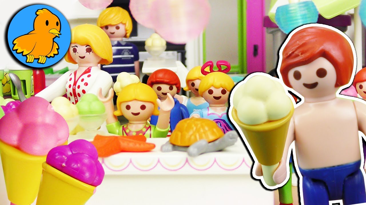 MEGA EIS PARTY BEI FAMILIE VOGEL 🍨 Es dreht sich alles um Eis! Playmobil Film Deutsch