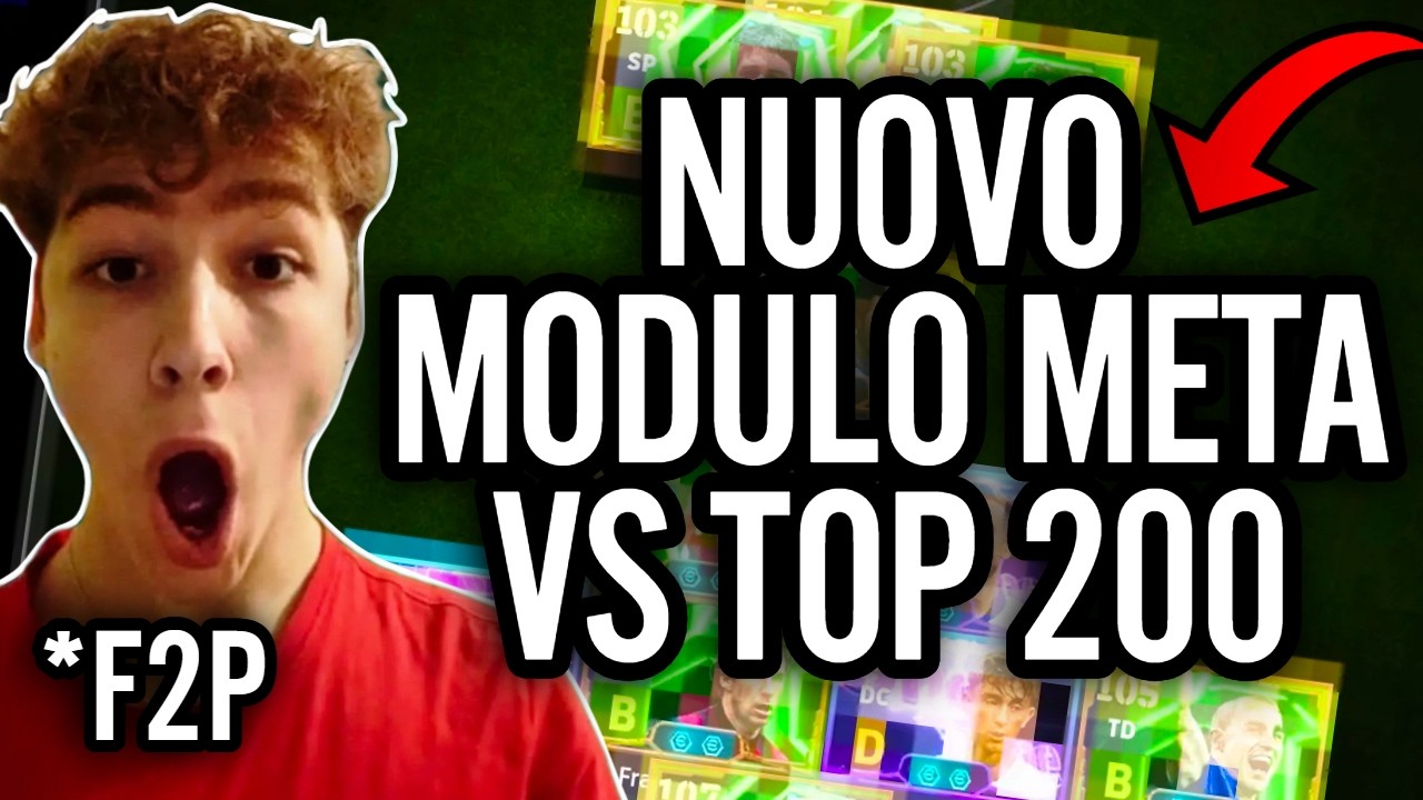 NUOVO MODULO META‼️ + BATTO TOP 200😱‼️EFOOTBALL26 ITA