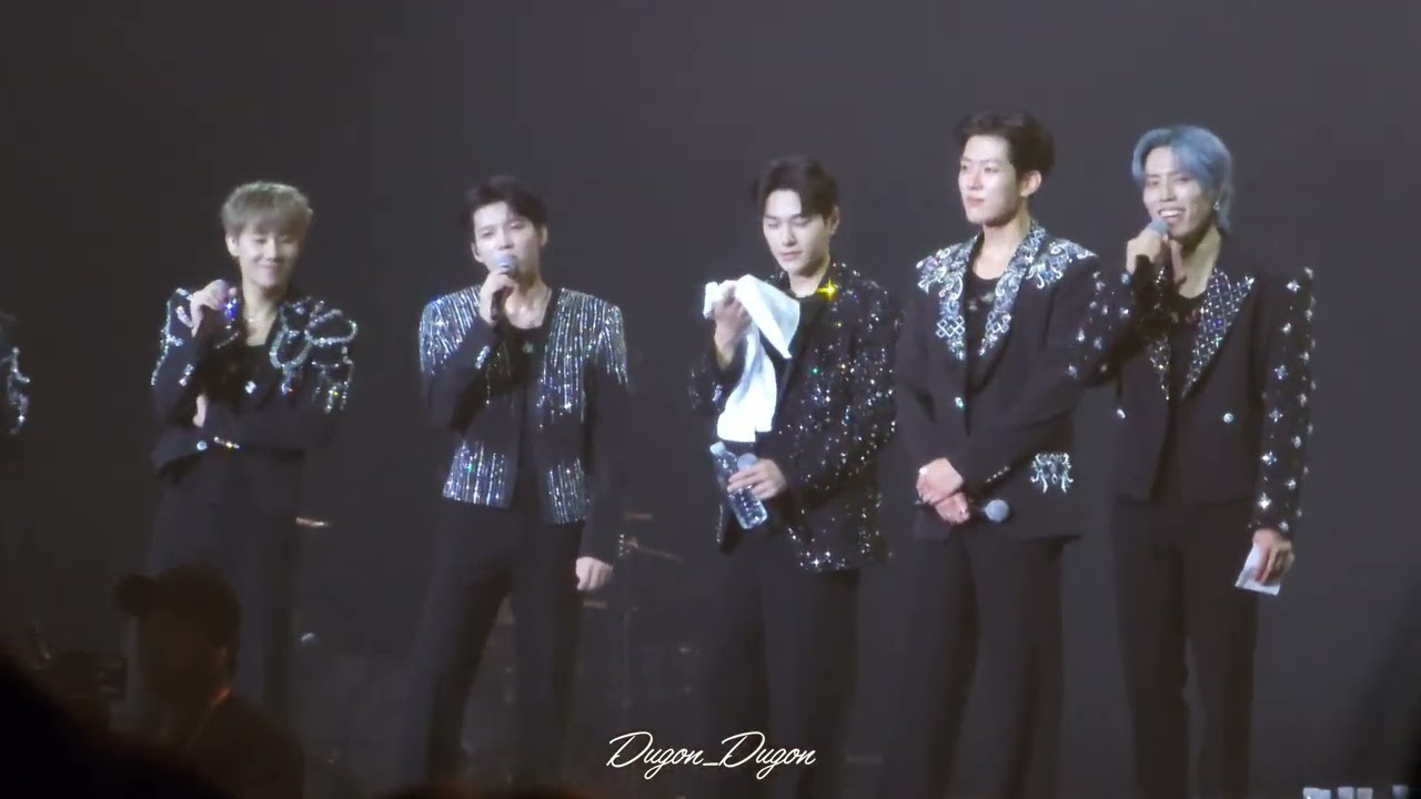 230820 인피니트 콘서트 INFINITE CONCERT (COMEBACK AGAIN) 인피니트 - 인사 멘트