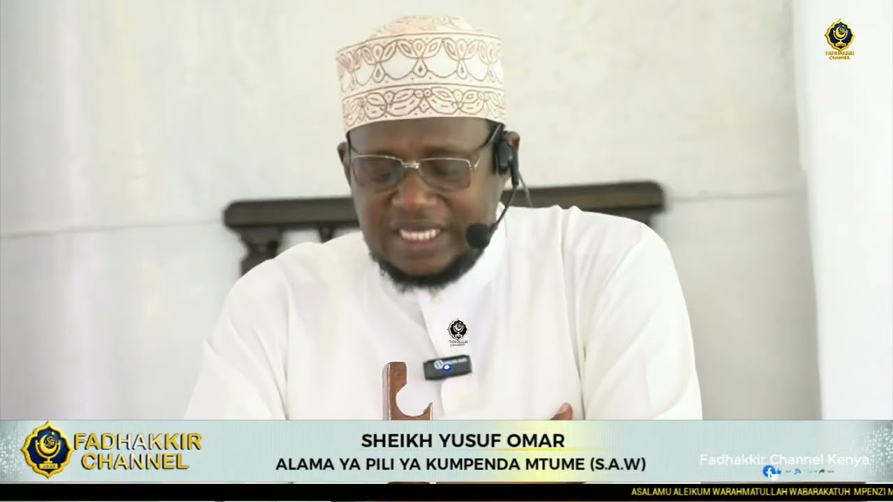 🔴#LIVE  DARSA MASJID SHEIKH NASSOR MALINDI || SHEIKH YUSUF OMAR 