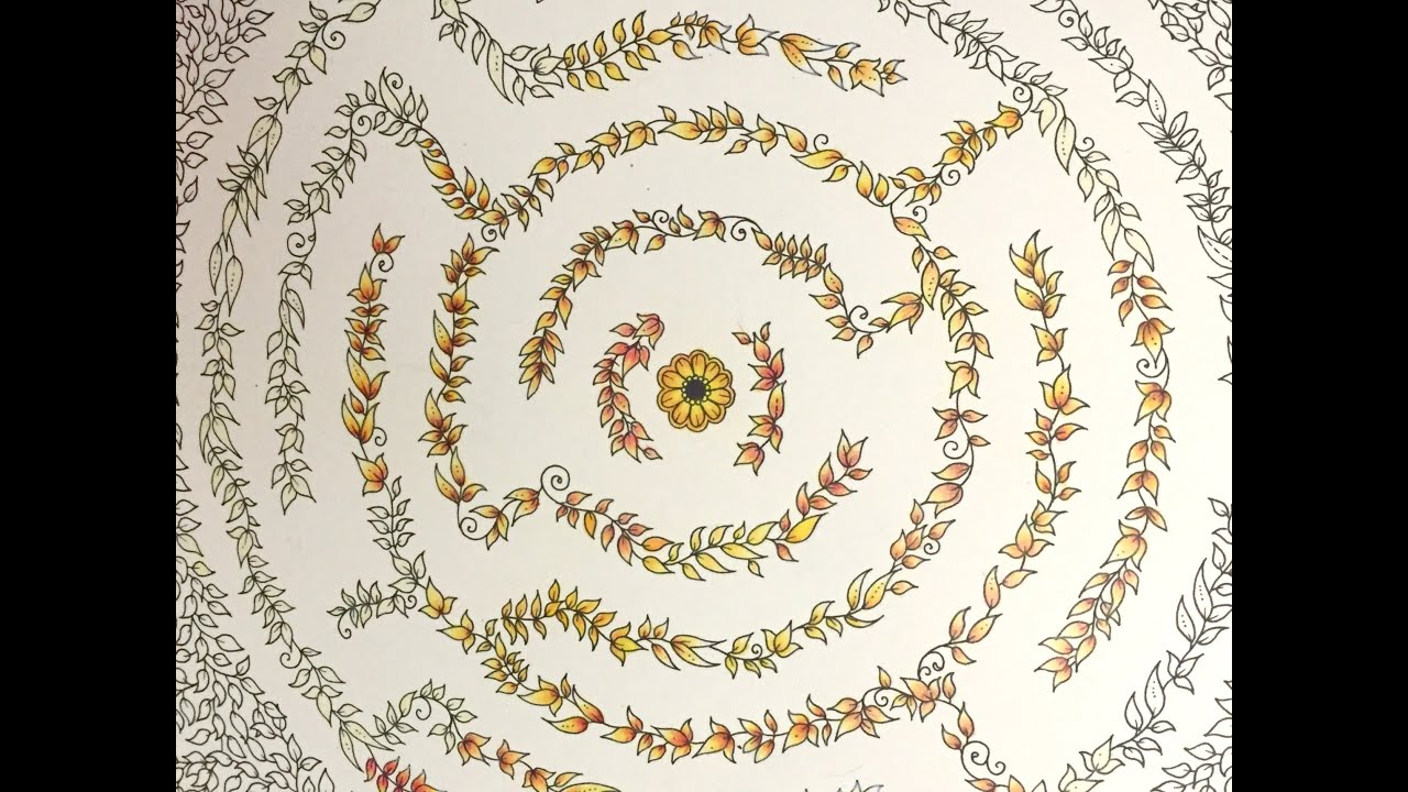 Colored Pencil Tutorial: Secret Garden Adult Coloring Book