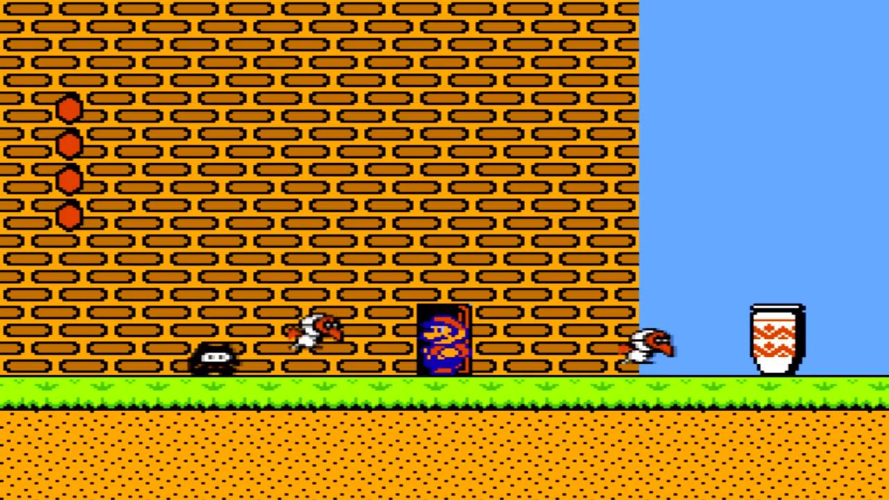Super Mario Bros 2 (NES) Level 1-3