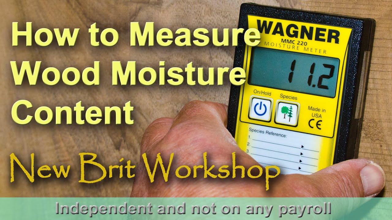 How to measure moisture in wood
