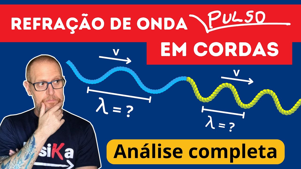 REFRAÇÃO DE UM PULSO EM CORDAS - FísiKa