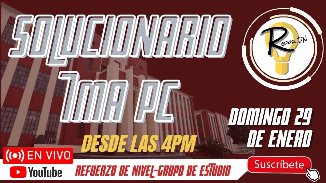 #SOLUCIONARIO 7ma PC CEPREUNI 2023- 1