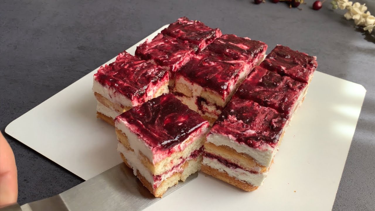 Black Forest Tiramisu Recipe! New Year Dessert in 5 Minutes !