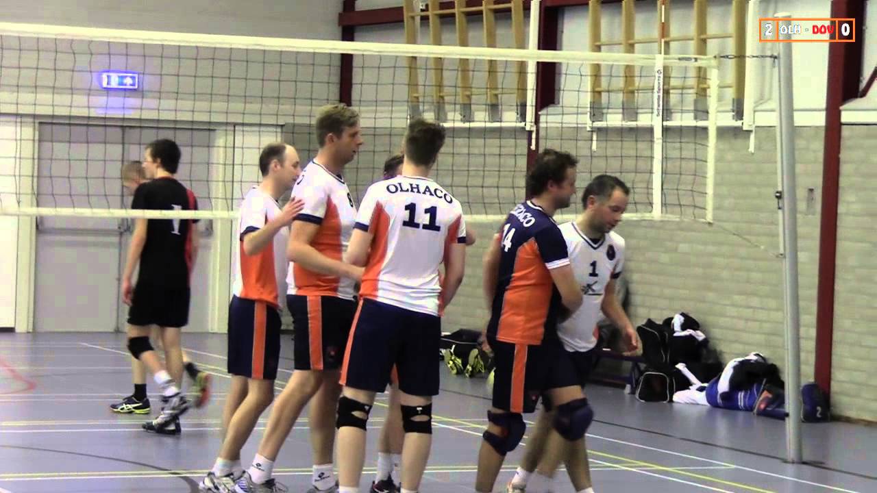 Volleybal Heren 1e klasse B: Olhaco H4 - Dovo/Hujades H1 [31-10-2015]