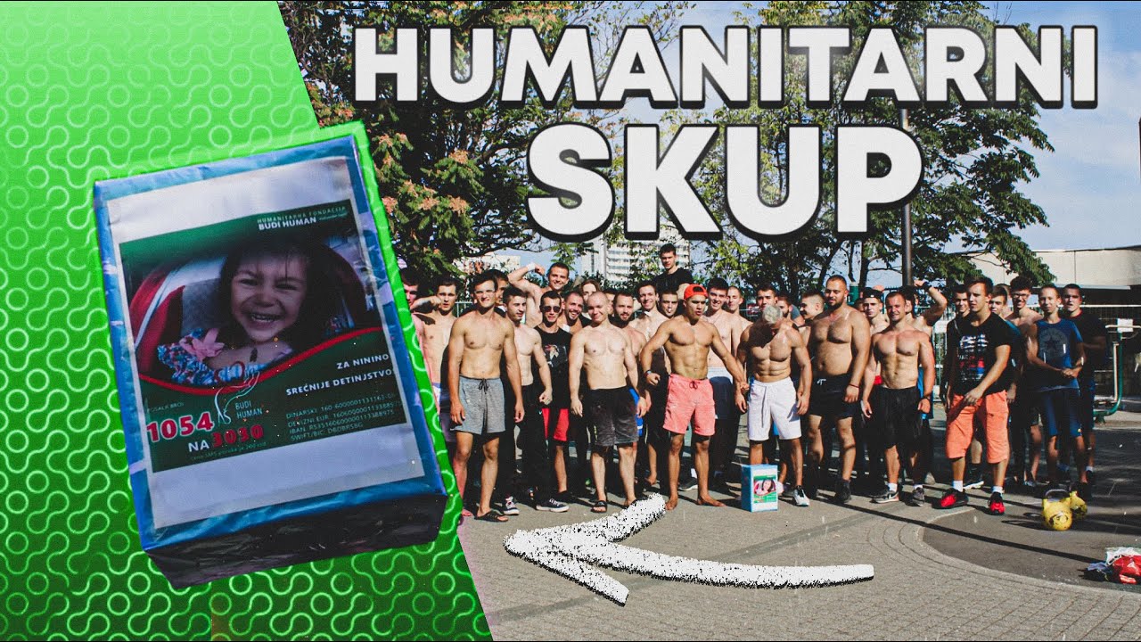 HUMANITARNI SKUP NA TAŠMAJDANU - Street workout meet up