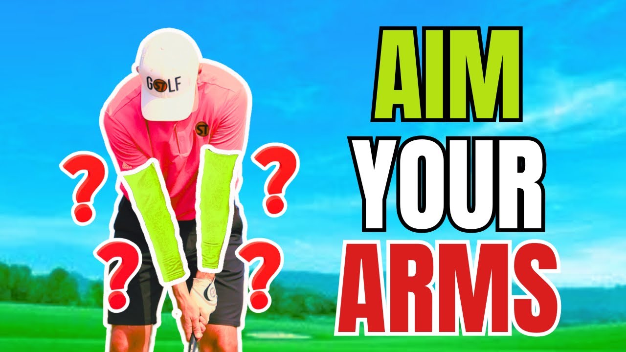 HUGE DIFFERENCE - How Pros Aim Their Arms VS Amateur Golfers!