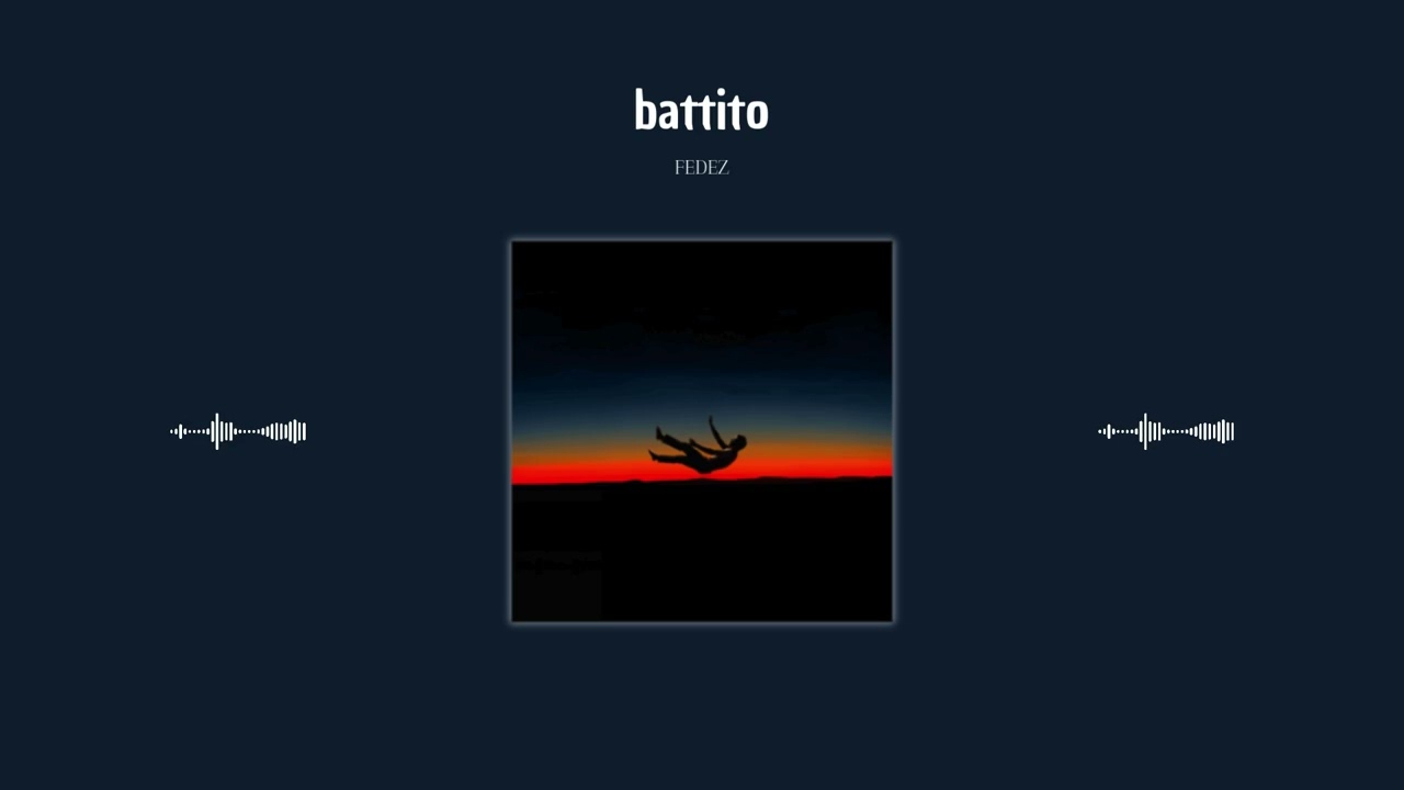 fedez - battito (sped up)