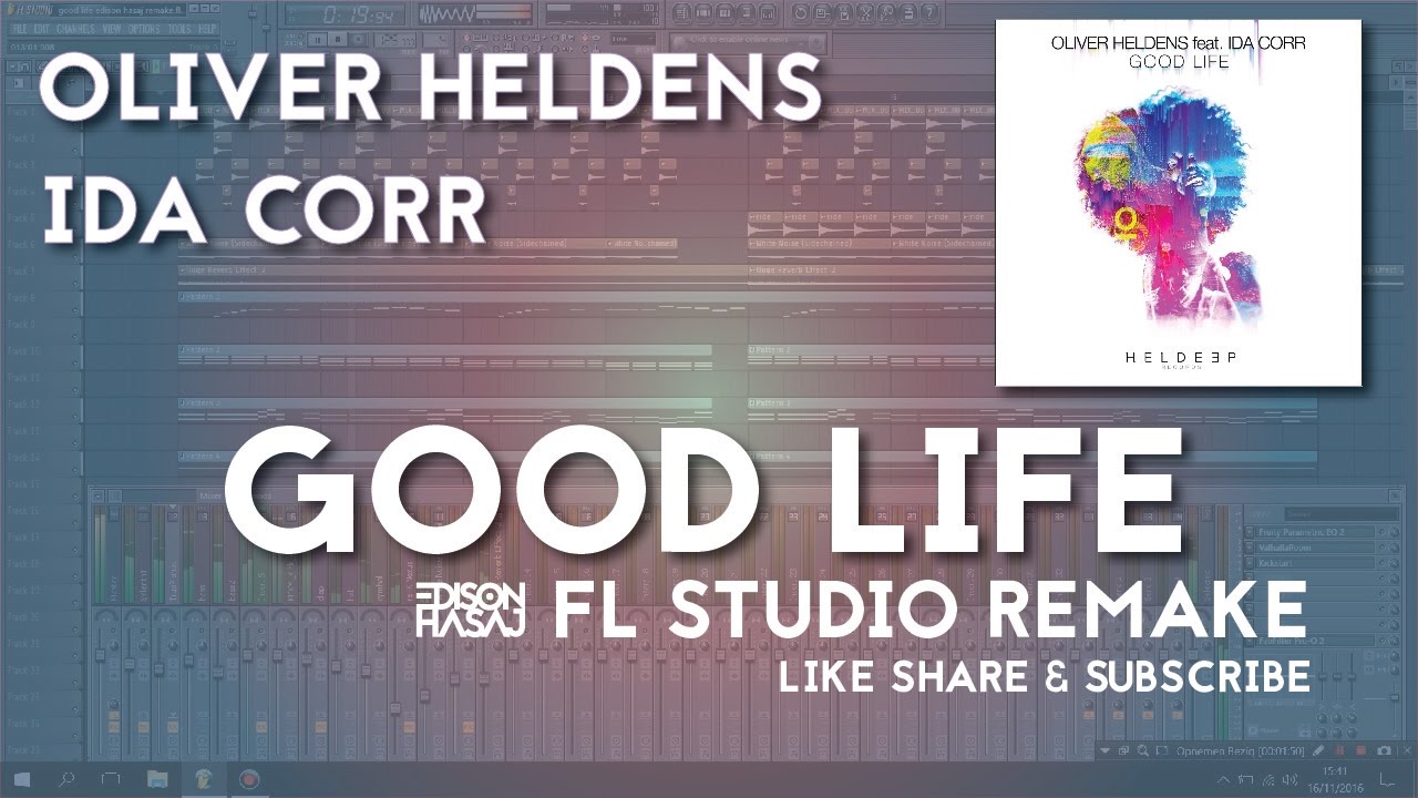 FREE FLP: Oliver Heldens Ida Corr - Good Life  Fl Studio Remake
