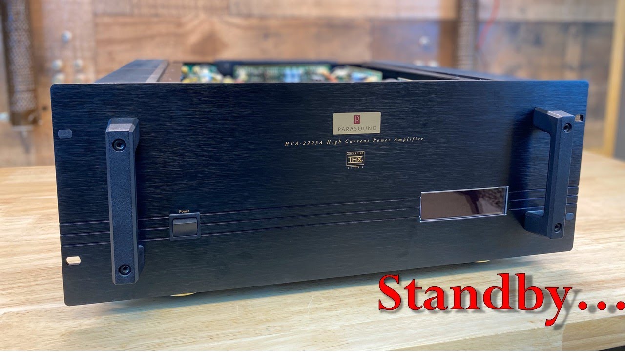 DR #62 - Massive Amp Stuck in Standby - Parasound HCA 2205A Repair