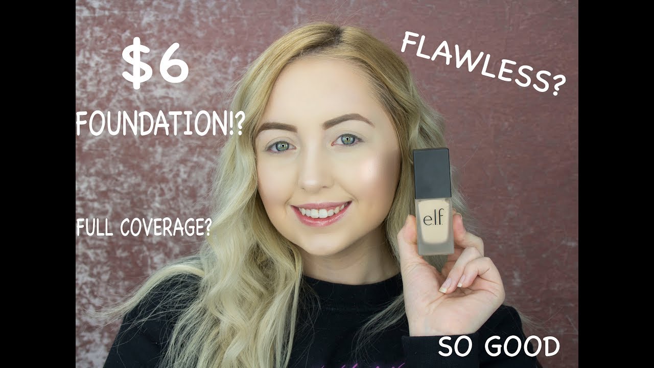 $6 ELF FLAWLESS FINISH FOUNDATION!!????