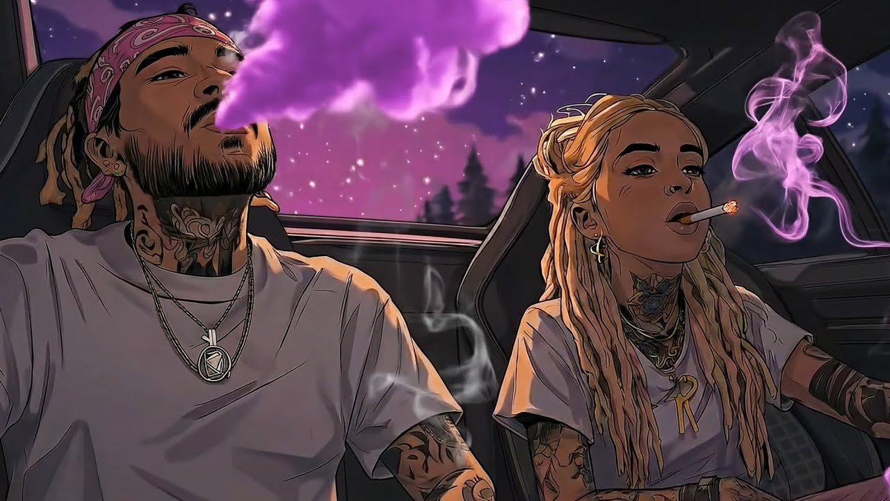 Midnight Mood 🌙 Chill Rap & Bluesy Hip-Hop | Playlist for Night Drives & 420 Vibes