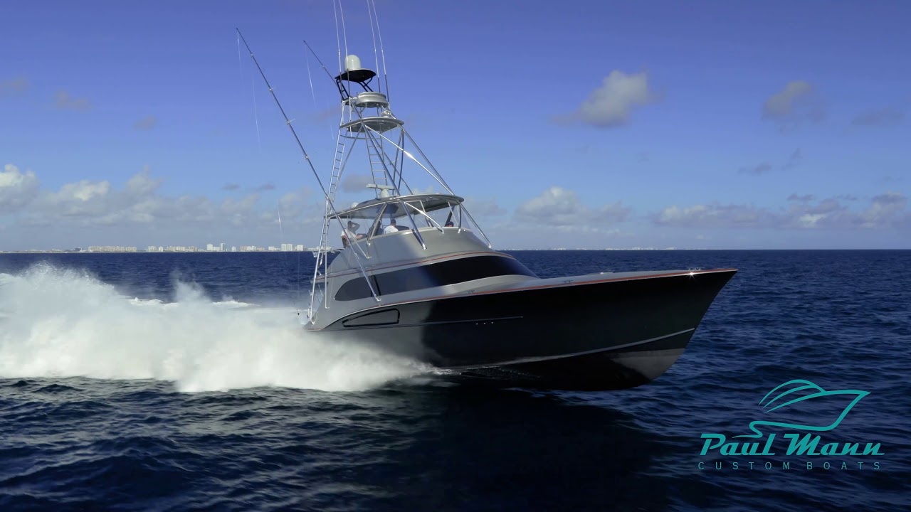 Paul Mann Custom Boats: 61-foot JICHI in action!