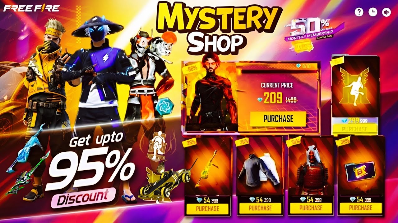 Next Mystery Shop Event Ff🤯 McLaren💥| All Evo Bundle Return l Free Fire New Event | Ff New Event
