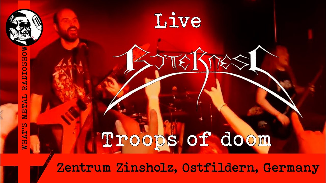 Live BITTERNESS (Troops of doom) 2022 - Zentrum Zinsholz, Ostfildern, Germany, 30 Apr