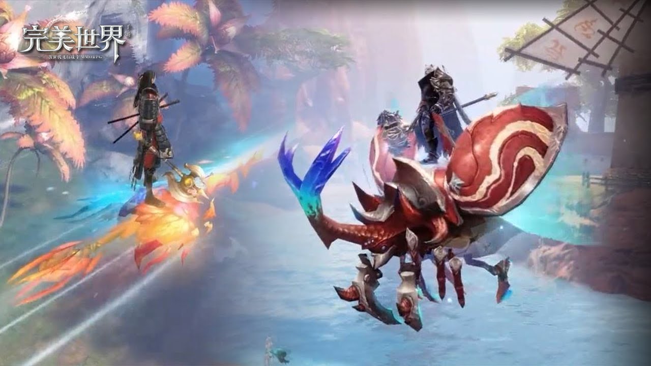 Perfect World Mobile Game 完美世界手游 - 100 Flying Experiences Video ShowCase
