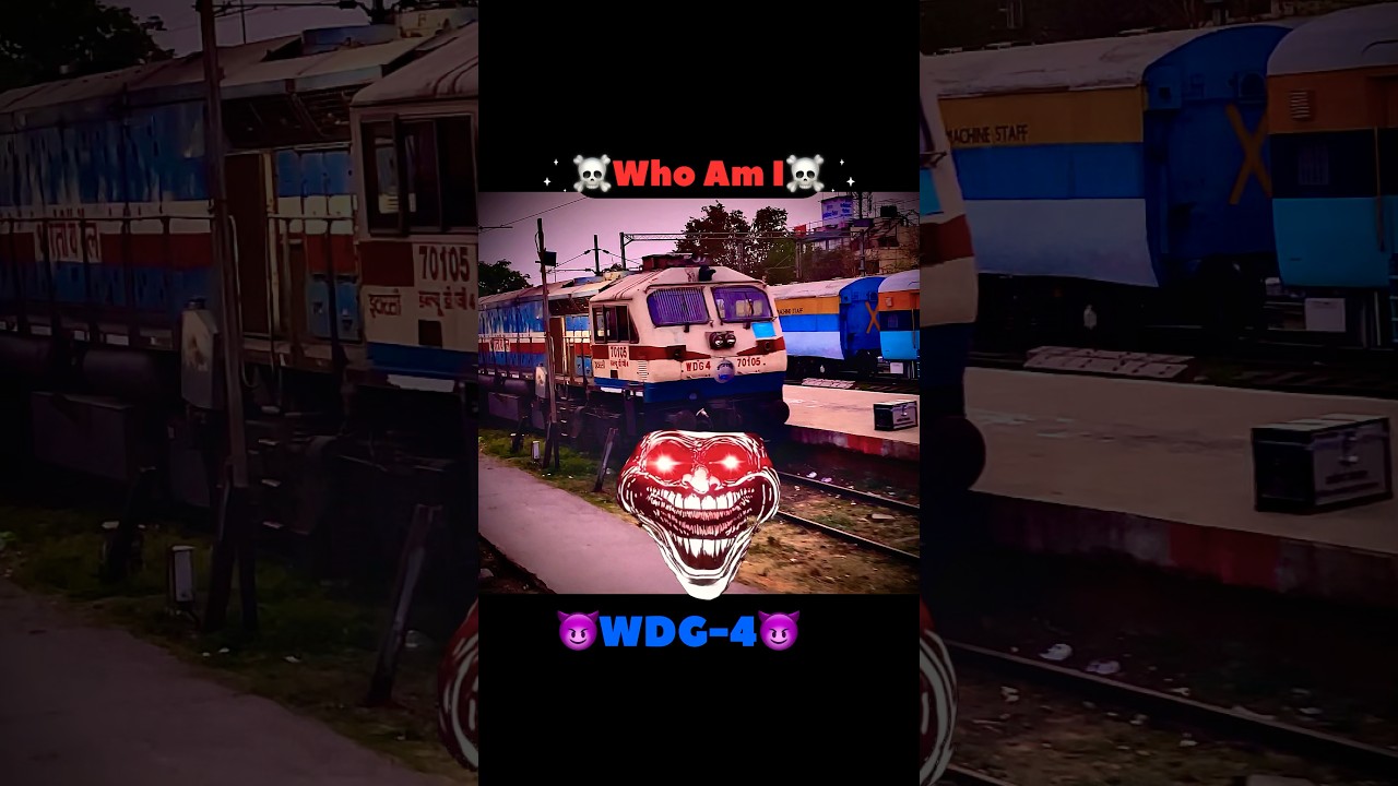 WDG-4: Who Am I? #indianrailways#youtubeshorts#shorts#train#explore