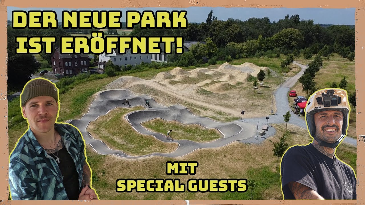 MARC DIEKMANN eröffnet unseren NEUEN BIKEPARK! | Bikepark Bönen